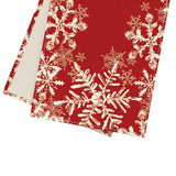 Linen Christmas Table Runner Long Farmhouse Holiday Table Decor for Kitchen Home Style 3