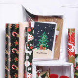 Double Sided Hanging Gift Wrap Organizer Wrapping Paper Bag Storage White