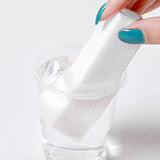 10Pcs 150 Grit Acrylic Nails Gel Polish Nails for Acrylic and Gel Nails White