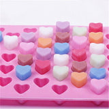 4 PCS Silicone Mini Gummy Chocolate Gummy DIY Molds with 2pcs Dropper