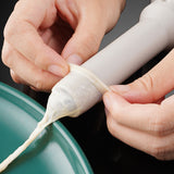 Sausage Machine Meat Filler Stuffer Funnel Hand Operated with 4 Tubes