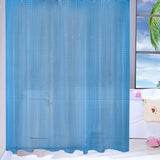 PEVA Shower Curtain Liner Heavy Liner 180x180cm with Rustproof Grommets and Hooks Style 1