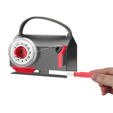 2-Pack Wrapping Paper Cutter & Tape Dispenser – Dual-Use for Holiday Gift Wrap