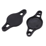 2Pcs Bicycle AirTag Protector Case Screw-Mounted Plastic Protective Cover for Apple AirTag