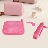 14 PCS Reusable Flannel Makeup Remover Cloth Set in 7 Colors