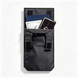 2 PCS 3 in 1 Hidden Belt Wallet Passport Pouch Travel Money Bag