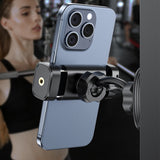 Universal Adjustable Phone Holder with 360-Degree Rotating Base for 4–7 Inch Smartphone