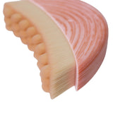 2-Pack Lymphatic Contour Face Brush Set for Facial Massage and Skincare
