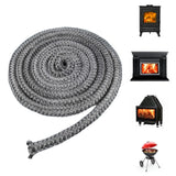 2mm Fiberglass Wood Stove Rope Gasket graphite high temp tape fire door seal