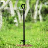 4Pcs Set 38cm Ground Anchors Black Shed Anchor Kit Ground Stakes