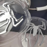 Clear Metal Spider-Man Case for Apple AirPods Max – Protective TPU Cover