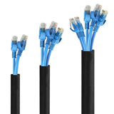 Cord Protectors from Pets No Chew for Pets Bite-Resistant Cable and Wire Protector for Cats Dogs Rabbits