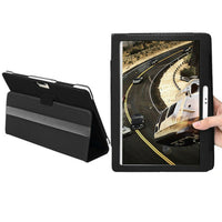 10-10.1 Inch Universal Tablet Case with 360° Rotatable Stand Black