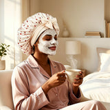 Satin Sleep Bonnet Hair Wrap For Women Sleeping Style 2