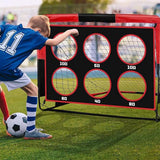 Portable Soccer Goal Toy for Backyard Outdoor Play with Soccer Nets