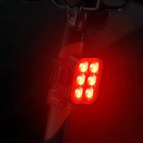 Water Resistant Front and Back Bike Lights for Night Riding USB Rechargeable Bicycle Headlight and Tail Light Set