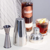 Stainless Steel Double Jigger 30ml 60ml Cocktail Bar Measuring Cup for Bartending Silver