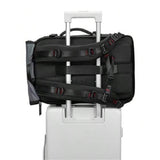 Large Travel Backpack Water Resistant Laptop Backpack Camping Rucksack With Separate Shoe Pocket Black