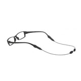 3 PCS Adjustable Black Sports Eyeglass Straps for Men and Women