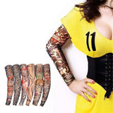 6 PCS Realistic Fake Tattoo Cover for Men Wome Fake Tattoo Sleeves for Outdoor and Daily Wear