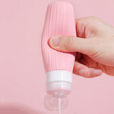 18PCS Leak Proof Silicone Travel Bottles Toiletry Set Style 2