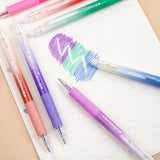 12PCS Colorful Click-Erasable Gel Pen Set for Students School and Office