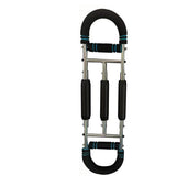 Adjustable Twister Arm Trainer & Chest Exerciser with 3 Springs Blue