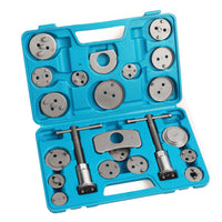 22-Piece Set Car Brake Piston Caliper Compressor Rewind Tool and Wind Back Tools for Brake Pad Replacement Reset