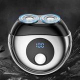 Portable USB Rechargeable Electric Shaver Mini Beard Trimmer for Men