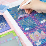 30 PCS Diamond Painting Positioning Paper Colored Adhesive Frame Film