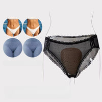 4Pcs Traceless Underwear Pads Anti Glare and Anti Awkward Thread Insert Pads