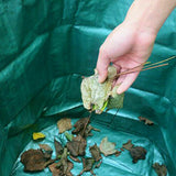 Heavy Duty Outdoor Leaf Collection Bag Foldable Yard Tarp