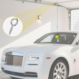 2Pcs Garage Parking Aid Tennis Balls – Adjustable String Vehicle Stopper for Safe and Precise Parking
