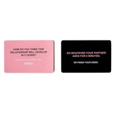 Drunk Lovers Couples Drinking Game for Date Night with 54 Cards