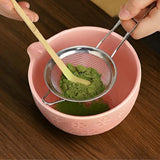 8PCS Matcha Whisk Set with Spring Cherry Blossoms Bowl and Spout