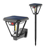 Solar Spot Lights with Motion Sensor Wall Path Lamp for Garden
