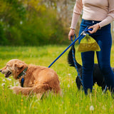2PCS Metal Dog Poop Bag Holder Clips – Hands-Free Leash Attachment