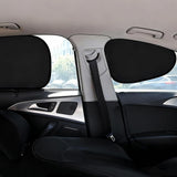 4Pcs Car UV Protection Covers Window Sun Shades Side and Rear