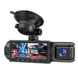 3-in-1 Mini Dash Cam for Cars – Night Vision with Loop Recording