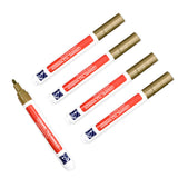 5Pcs Set Fast Drying Grout Tile Repair Pens Waterproof Floor Wall Gap Color Repair Tool Gold