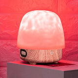 Ambient Lighting with 16 Light Colors 4 White Noises Bluetooth for Bedroom Room Lights Khaki