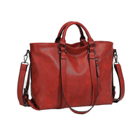 Women Handbag Satchel Tote Crossbody Bag Shoulder Sling Bag for Work and Travel Red