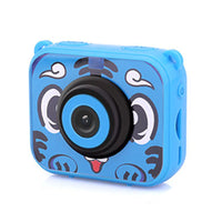 Water-Resistant Underwater Camera for Kids Sports Camera Digital Action Camera with 32GB TF Card Blue