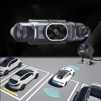 4 Channel Dash Cam 1080P Front and Rear Inside Left Right Dash Camera with Night Vision