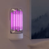 2-in-1 Electric Mosquito Zapper Lamp USB Powered Mosquito Killer Night Light White