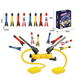 Dueling Rocket Launcher Toy Set with 8 Foam Rockets