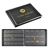 312 Pockets Coin Collection Book Holder for Collectors Coins Stamps Badges Cards