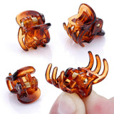 24Pcs Mini Non Slip Claw Clips for Women Stylish Small Hair Clips