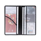 Driver Card Document Holder Organizer Card Wallet License Holder Black