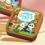 Reusable Water Coloring Book Water Doodle Painting Notebook Toy Style 1